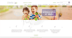 Desktop Screenshot of lacta.mx